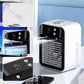 Ar condicionado portátil com humidificador por nebulização