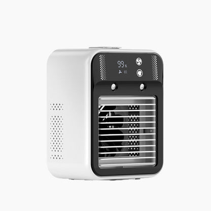 Ar condicionado portátil com humidificador por nebulização