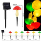 🍄 50% DE DESCONTO – Luz Solar Cogumelo à Prova d'Água | Decoração automática & econômica