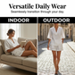 ✈️Compre dois artigos e ganhe o envio gratuito☀️Ofertas de verano en Portugal 2026👚 50% DE DESCONTO – Conjunto Curto Casual com Decote V Feminino | Confortável, moderno & ideal para o verão